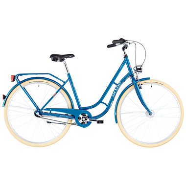 Bicicleta holandesa ORTLER DETROIT EQ 3V WAVE Acero Azul petróleo 2020 0